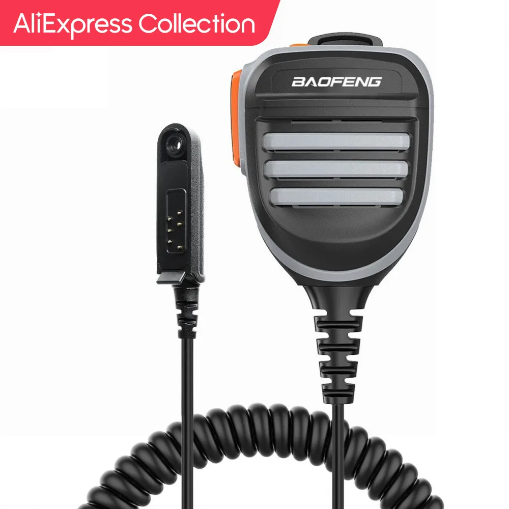 Aliexpress Collection Baofeng Altoparlante Impermeabile Microfono A Spalla Per Baofeng Uv Xr Uv 9R Pro Plus Gt 3Wp Impermeabile