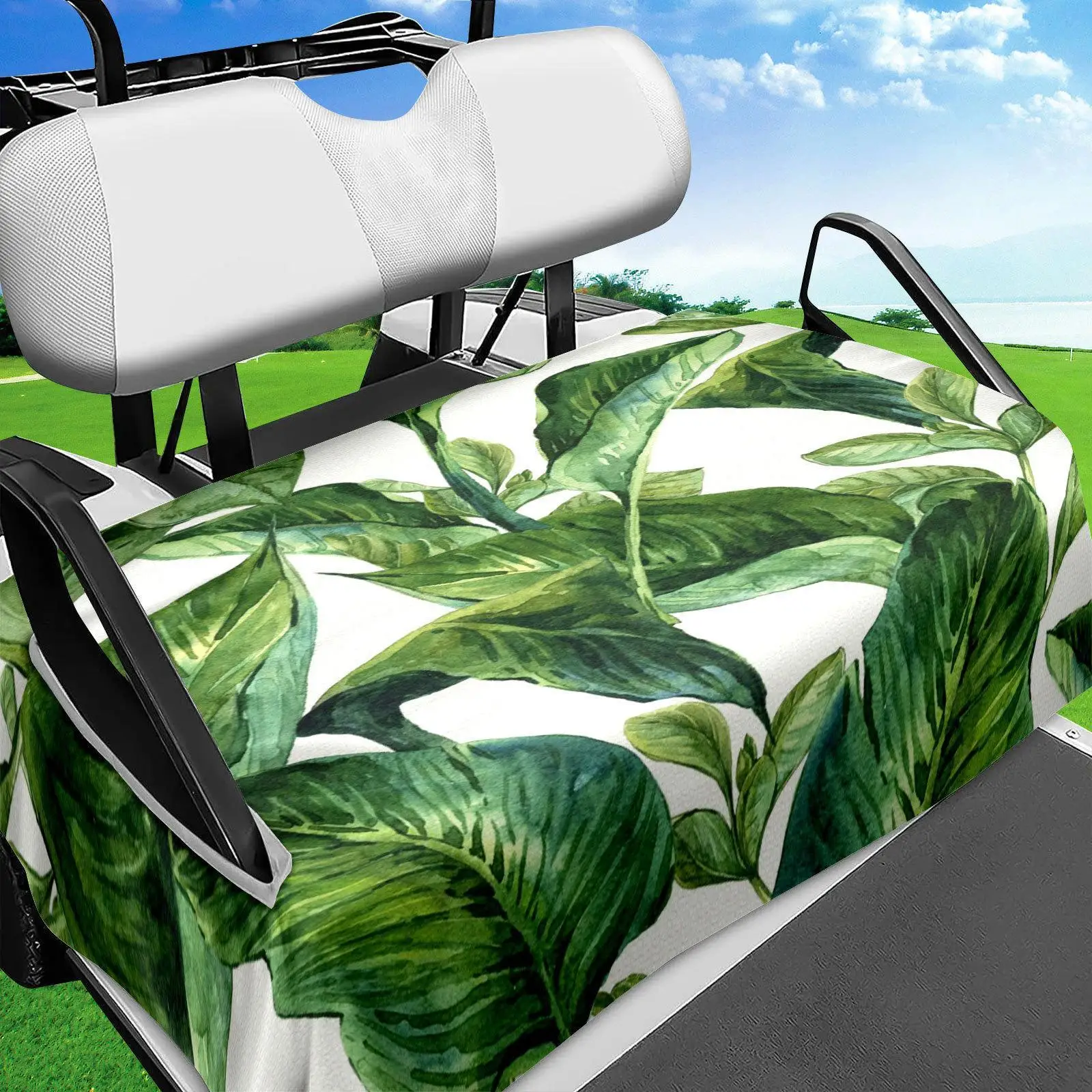 Golf Cart Seat Towel Blanket Comfortable Reusable Polyester Protection for Golf Club Course Cruising Golf Accessories