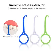 

5Pcs Orthodontic Braces Extractor Non-slip Ring Comfortable Hold Portable Invisible Teeth Aligner Removal Tools Dental Care