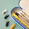 Cute Cat Paw Pencils Cap Pencil Holder, 12pcs Cat Paw Pencil Extender Holder, Manicure Pedicure Tool Protector 2