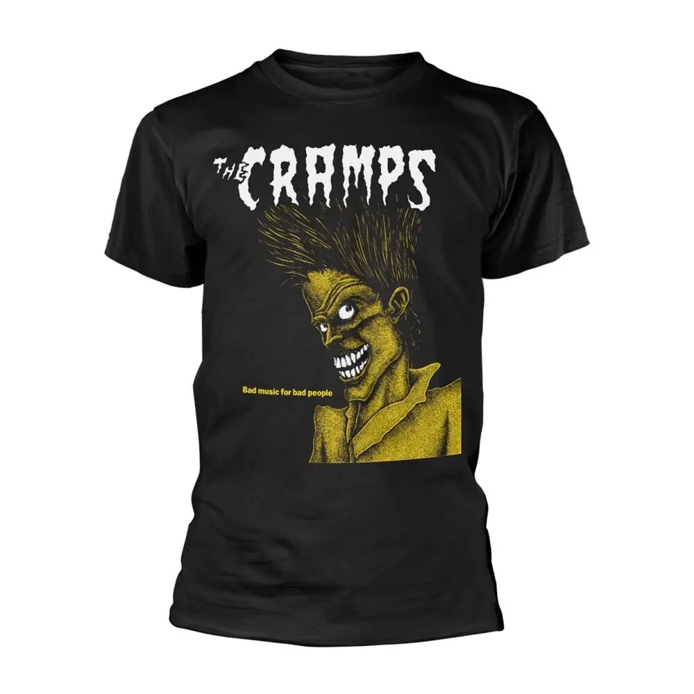 Crampi, The - Bad Music For Bad People (Nero) T-Shirt Nera Media