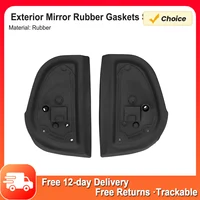 Mirror Rubber Pair Exterior Mirror Rubber Gaskets 2108106316 2108106416 Fit for W140 W210 W202 Mirror Rubber Seals Car Accessory 1