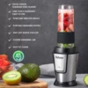 Personal Blender with 2 x 20oz Travel Bottle and Coffee/Spices Jar, Portable Smoothie Blender and Coffee Grinder in One 3