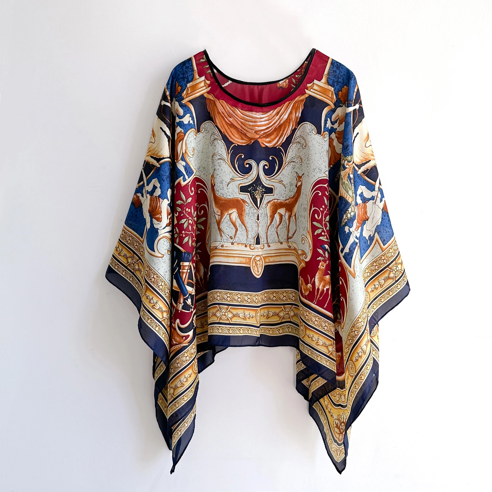 110cm Luxury Brand Design Cashew nut flower Large Square Scarf Faux Silk Scarf Women's Square Scarf Ladies Fashion Shawl Echarpe