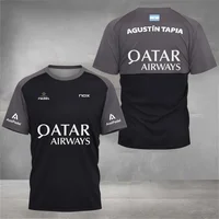 Cool Padel Breathable Short Sleeve Fitness Series Summer 3D  Quick Dry Short Sleeve Street Men's Top New Padel Sports T-Shirt 2