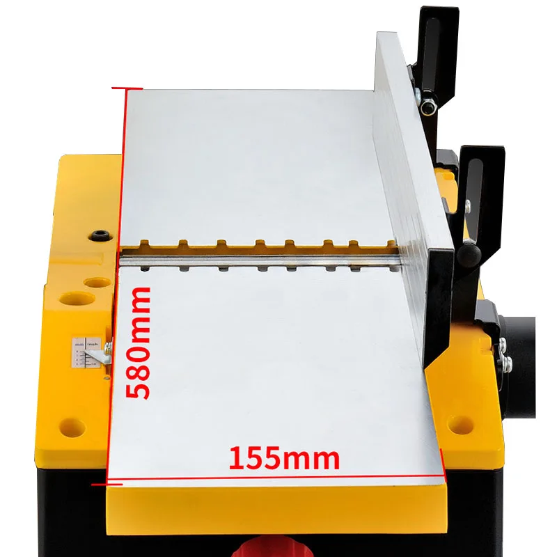 6 Inch Planer Desktop Electric Planer For Woodworking Multifunctional Power Tools For Household Woodworking Equipment 220V 1800W 6