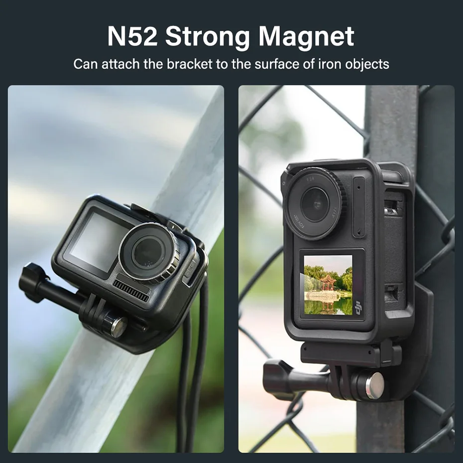 Chest mount action camera full kit view