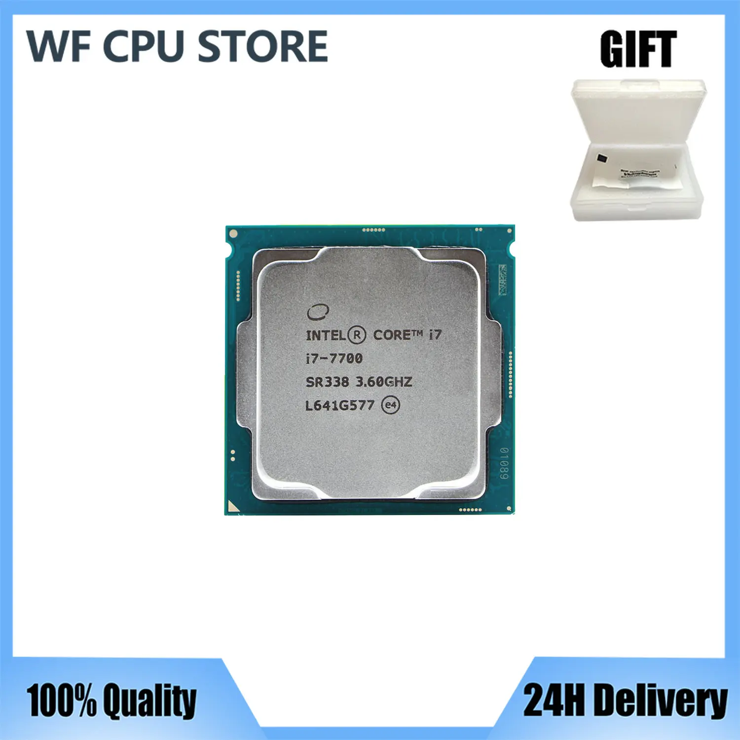 

Intel Core i7-7700 i7 7700 3.6 GHz Quad-Core Eight-Thread CPU Processor 8M 65W LGA 1151