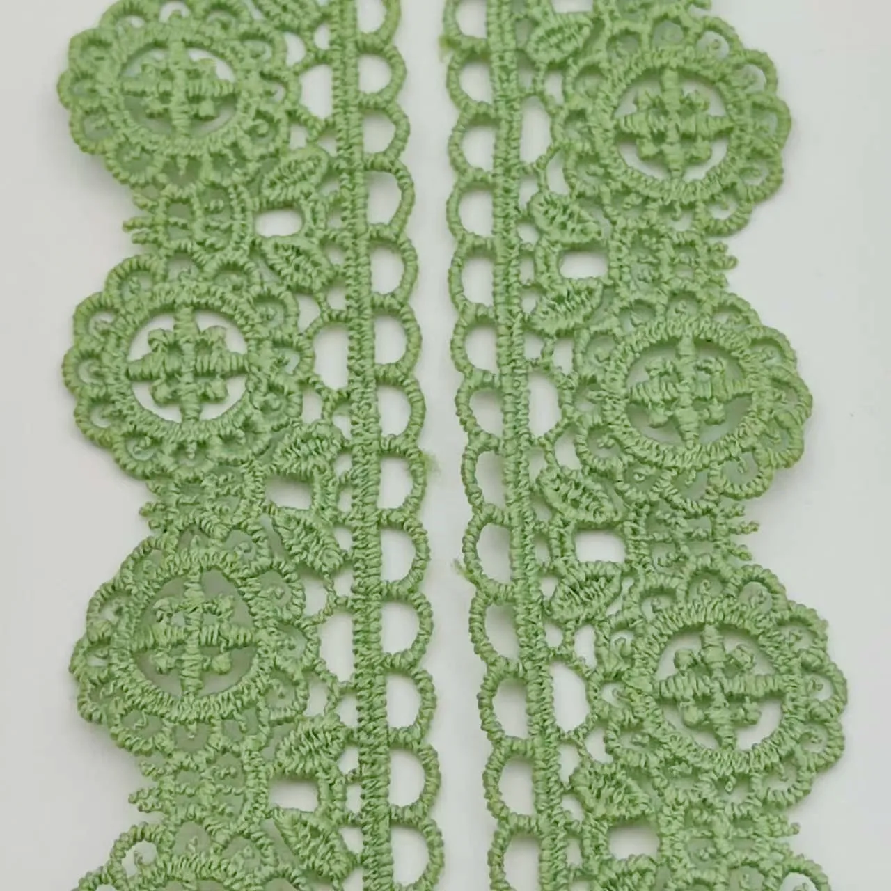 Various Embroidered lace, Sell by Yard, Water Soluble Lace Trimming Flower,Sewing Lace Trims,Cotton Polyester Milk silk Material