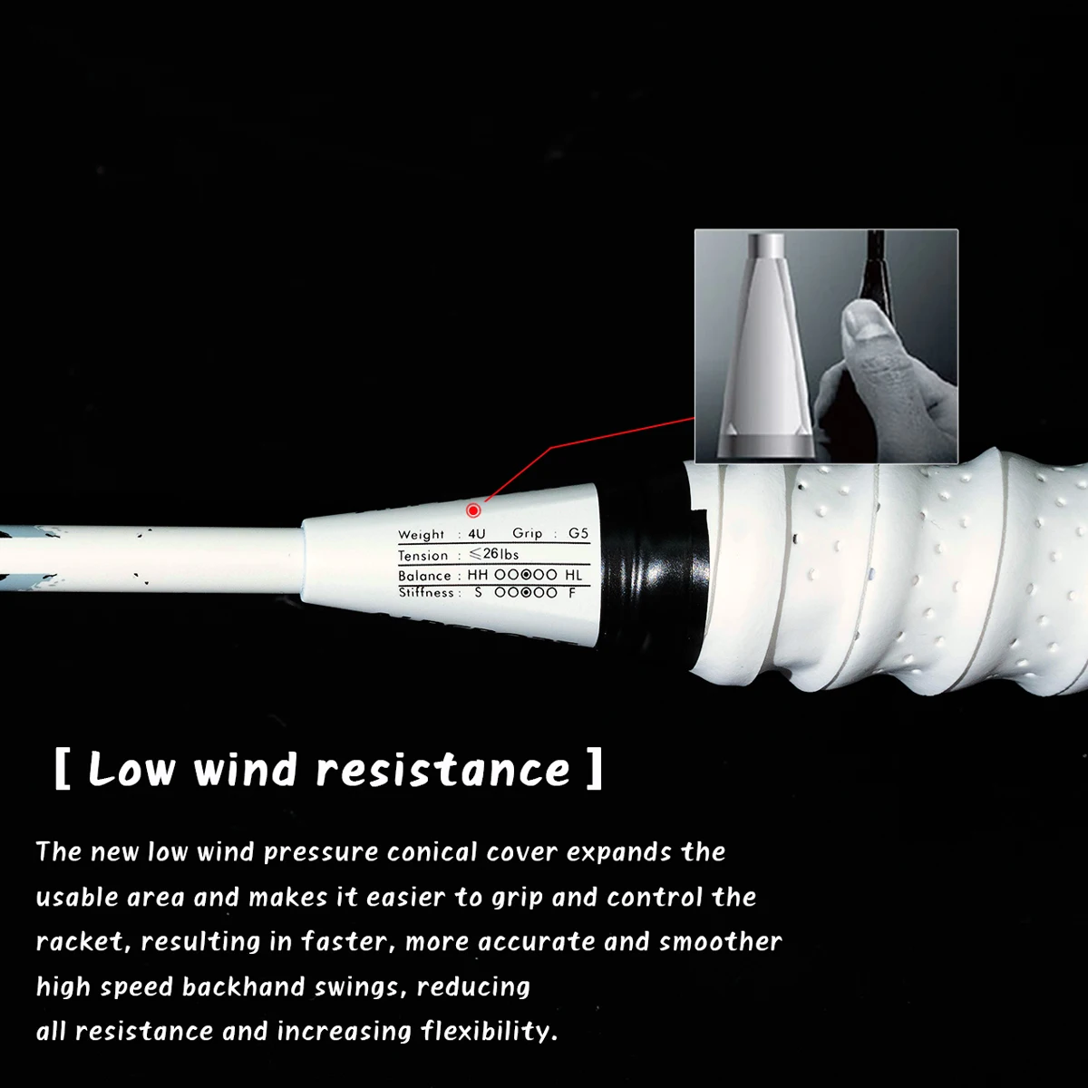 ALP 3U SS Badminton Racket Ultra-light T800 carbon fiber MAX 32Lbs