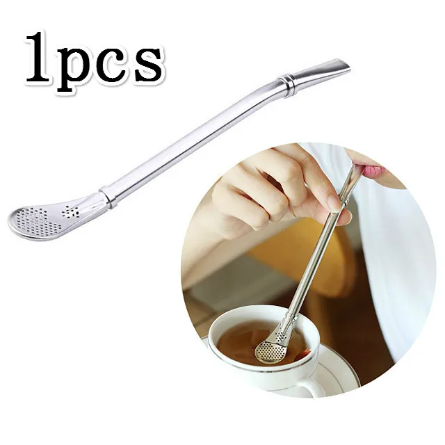 Top-Selling Reusable Stainless Steel Yerba Mate Straw with Spoon