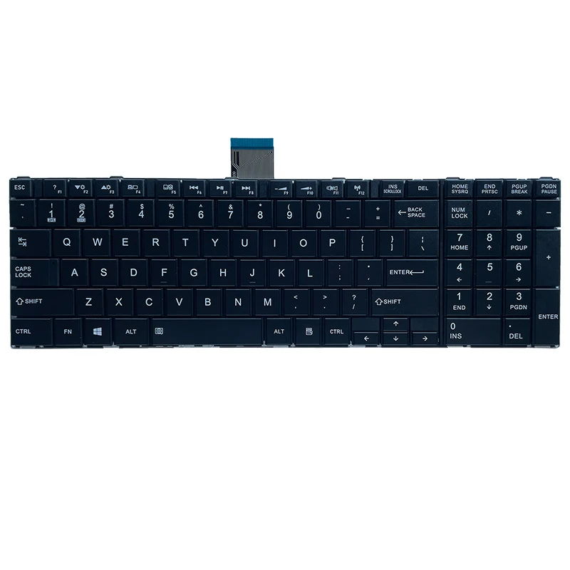 Genuine TOSHIBA SATELLITE PRO keyboard UK C850 C855 C850D