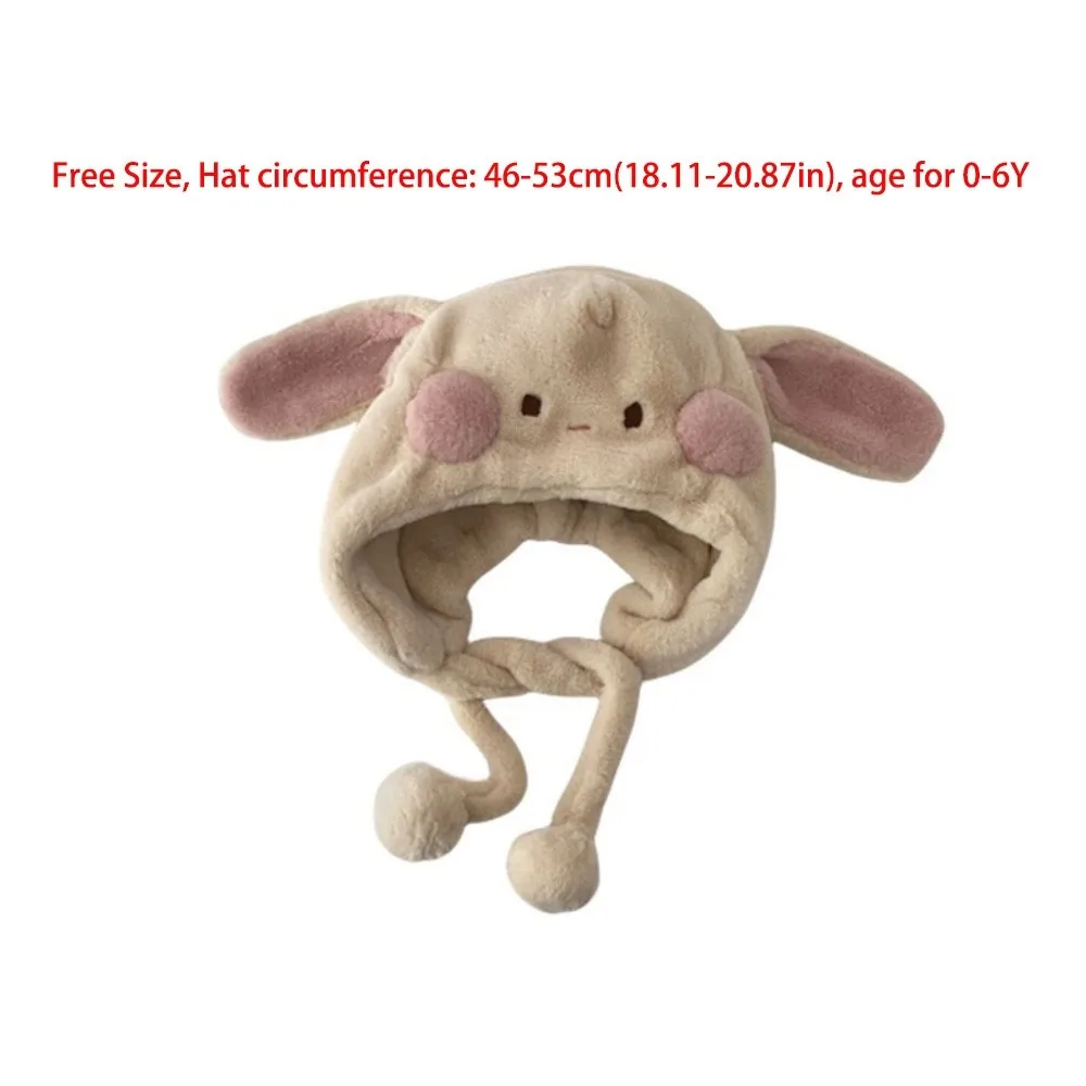 Warm Polyester Winter Beanie Hat for Kids