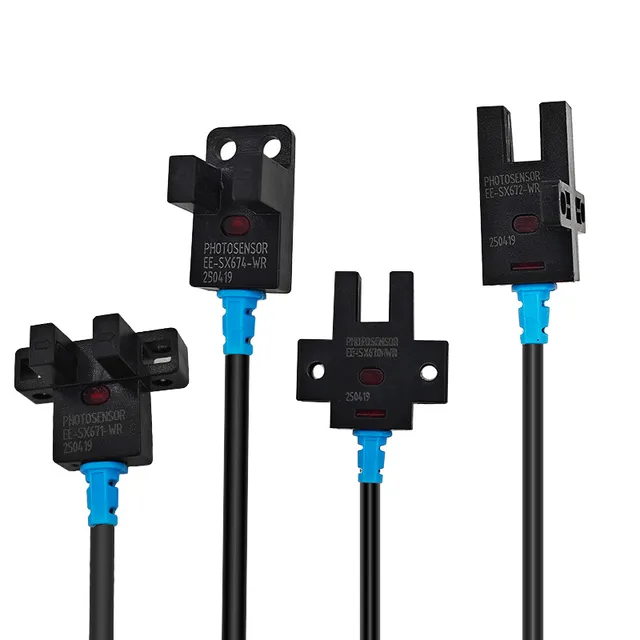 EE-SX670 671 672 674 Limit Photoelectric Sensor U-slot Induction Switch NPN Line Length 1M 1