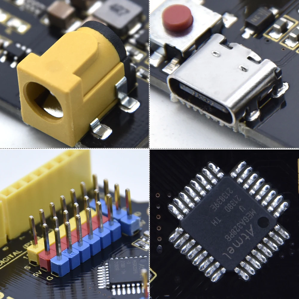 Keyestudio UNO R3 40Project Professional Starter Module Kit with Online Tutorial Compatible with Arduino IDE DIY Electronic Kit 