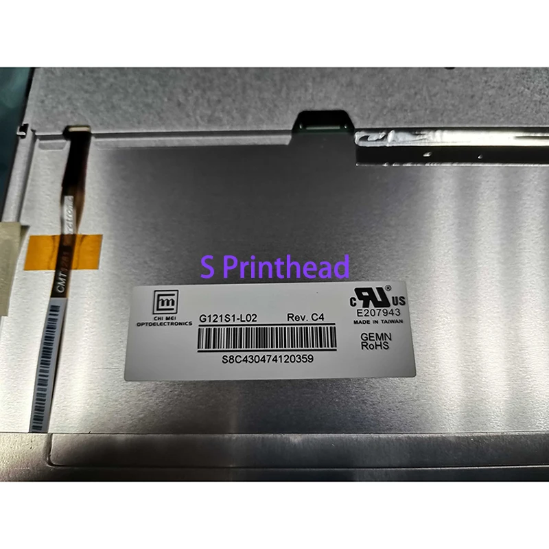 Original 12.1 Polegadas Tft Ips Lcd Display G121s1-l01 G121s1-l02 G121x1-l03 G121x1-l04 1024x768 12.1 Led Lvds Lcd Screen Panel - Imagem 6