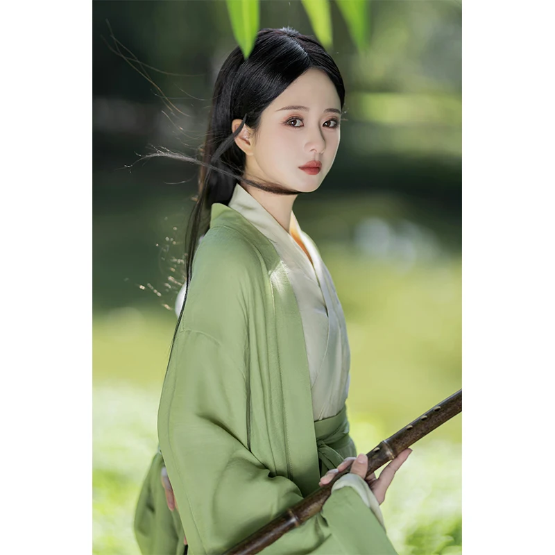 Women's Han Chinese Clothing Adult National Style Ancient Costume Suit Cool Dress