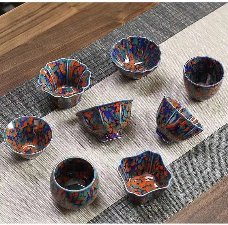 Description Picture 2 of itemTea Cup, Master Cup, Single Cup, Japanese Ceramic Kung Fu Tea Set, Tea Tasting Cup, Bamboo Hat Cup, Coffee Cup