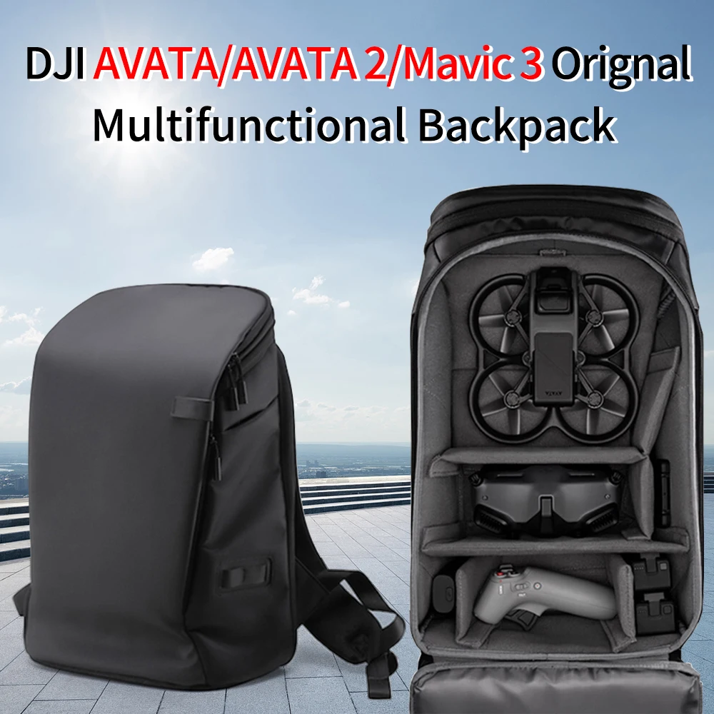 Shoulder Bag For DJI Avata 2 & Mavic 3 Travel Scratch-Resistant Waterproof Bag Avata Drone Accessories Multifunctional Backpack Drone Accessories