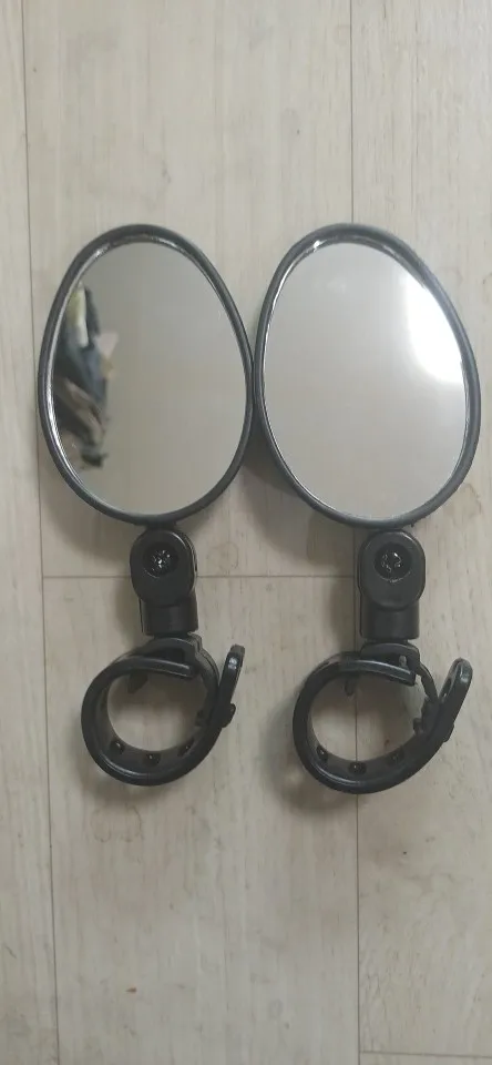Bike Rearview Mirror Set 360° Adjustable Rotatable Universal Fit photo review