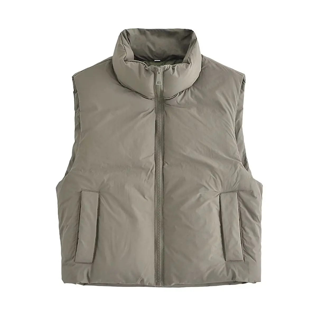 New Women's Clothing Short Solid Color Casual Warm Tops Slim Cotton Vest