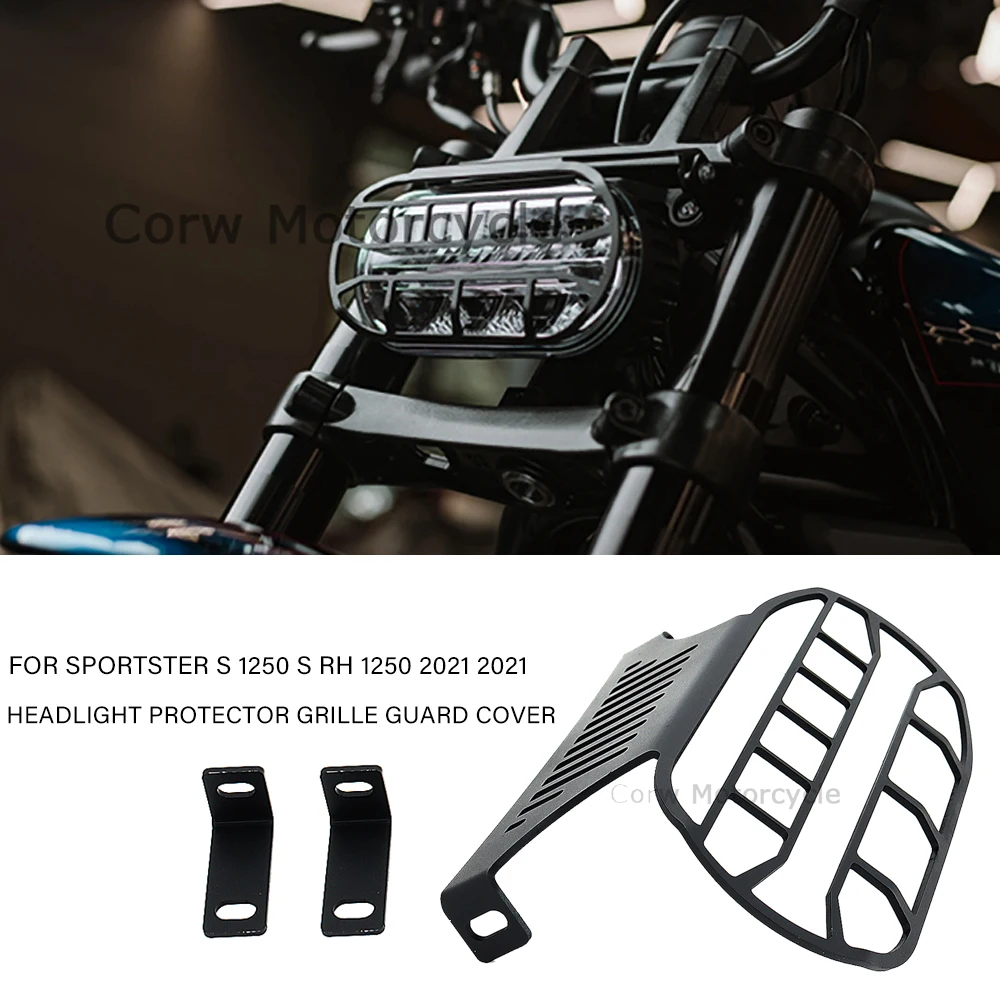 

Sportster S 1250 Headlight Grille Guard Headlight Protector Cover For Sportster S 1250 RH1250 RH 1250 2021 2022
