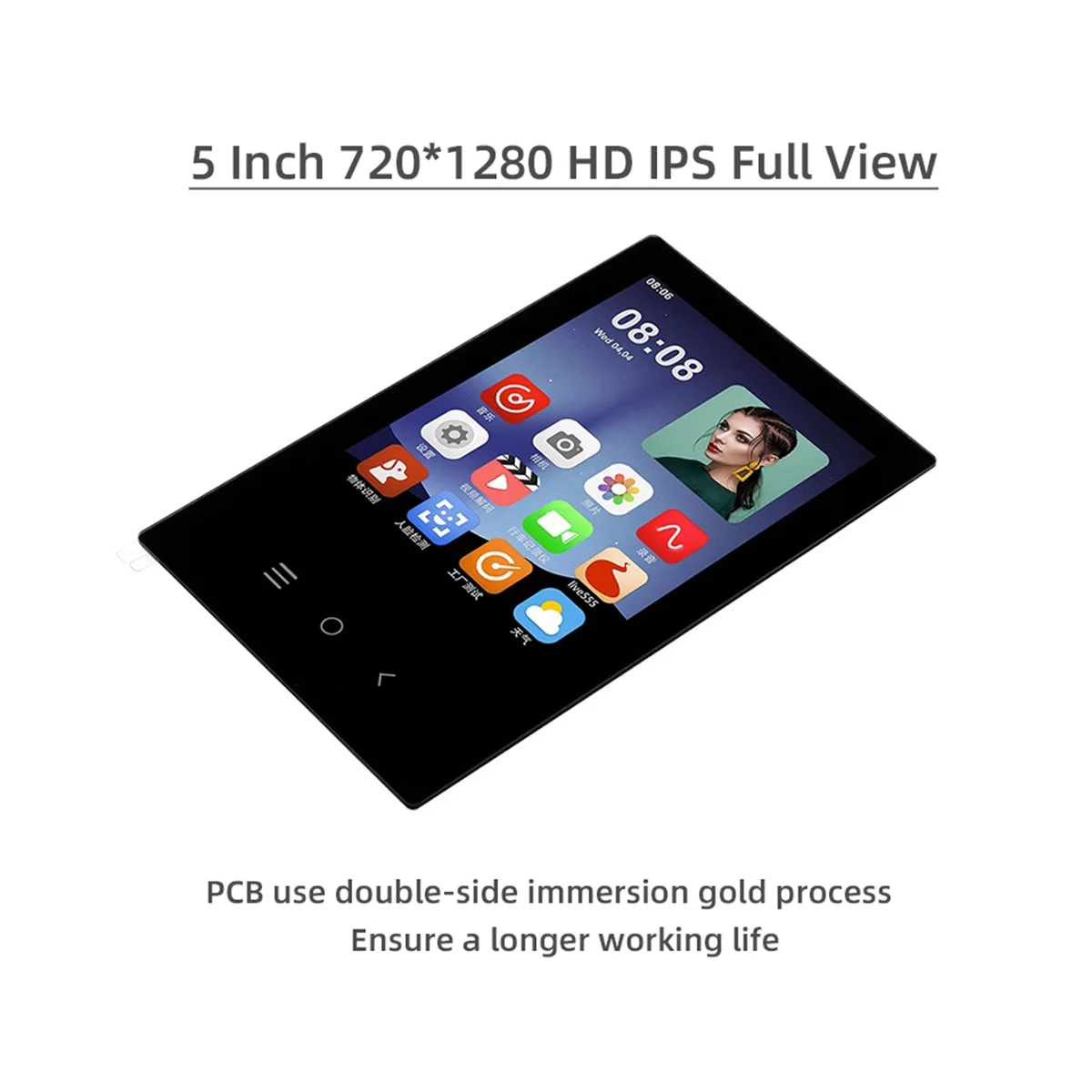 MIPI DSI ÷  ġ ũ,   OPI 5, 5B, 5 ÷  RV1126  IPS LCD, 5 ġ, 720x1280, 720P