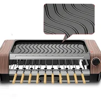 Household Small Barbecue Machine, Two-Tier Barbecue Stove, Automatic Rotating Barbecue Machine, Skewered Steak 2