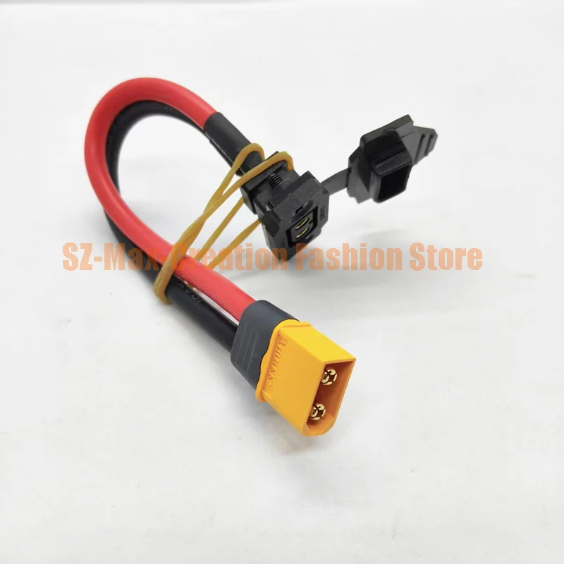 업데이트된 Amass XT60E-F 암 커넥터를 XT60 H 수 커넥터로 교체하는 10AWG 15/30/50CM 와이어 케이블 고정 마운트 플러그 (RC 장난감 자동차 ESC 모터용)