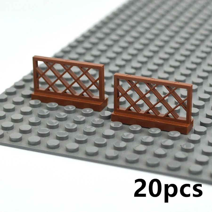 DIY City Friends House Building Blocks Set with Fence, Stairs, Ladder, Gate, Door, Window, and Garden Figures