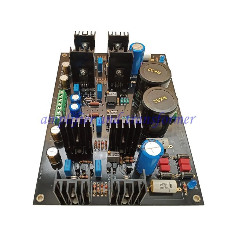 

Enthusiast class A parallel voltage regulator board KJ100 six-channels voltage regulator ±18V~±45V ±9V~±20V ±15V