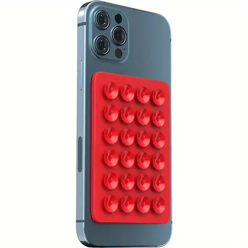 Silicone Suction Phone Holder Mat Multifunctional Suction Cup Wall Stand Square Anti-Slip Single-Sided Case Mount Back Sticker - Image 16
