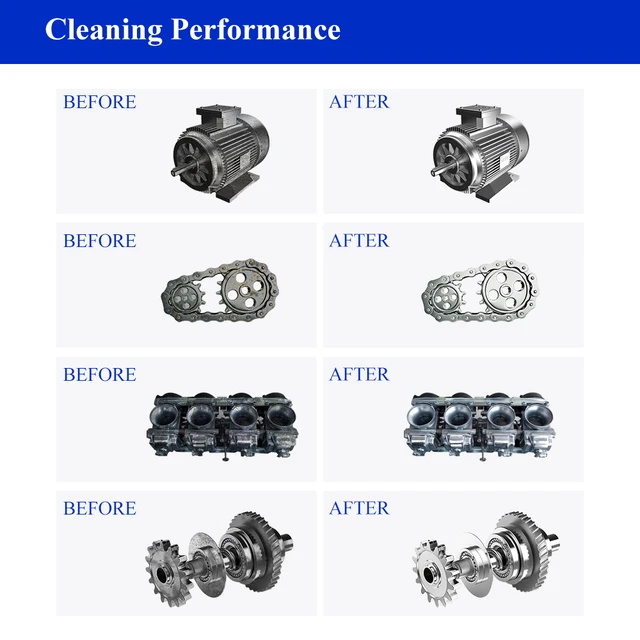 6L Tullker Ultrasonic Lab Cleaner PCB Hardware Ultrasound Bath Screw Nail Oil Rust Remove Spark Plug Ultrason Clean Wash Device 6