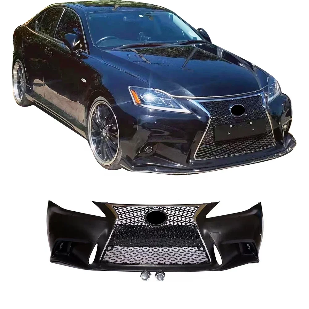 

Автомобильный бампер для 2006-2012 Lexus is250 Old Change, новинка для LEXUS IS250 IS300, передний бампер, задний бампер, боковая юбка, материал