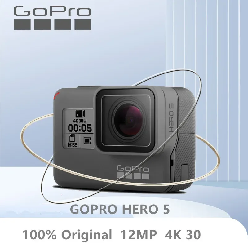 고프로 히어로 5 블랙 액션 카메라 4K30프레임 울트라 HD 12MP 흔들림 방지 수영 및 서핑 패키지 GOPRO 카메라