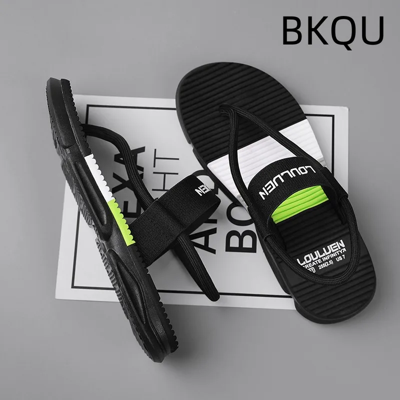 

men summer sandals outdoor Wear-Resistant platform youth trend Non-slip beach casual Breathable fashion water proof summer main