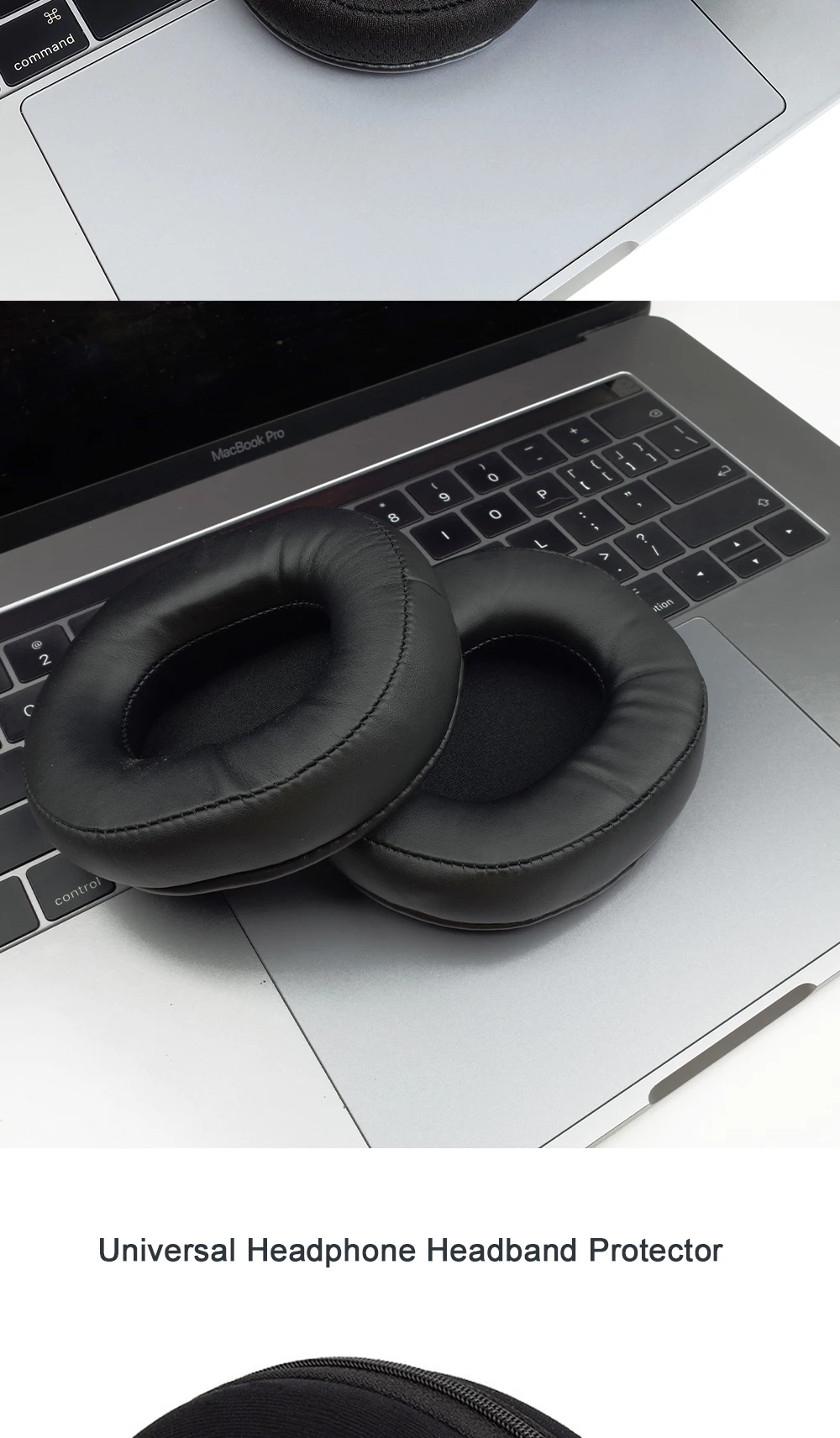 Replaceable For XIBERIA S11DL Ear headphones Earmuffs Covers Sponge Earpads cloth Leather Repair Accessories Soft Ear pads
