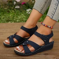 New Women Fashion Wedge Sandals Summer Woman Casual Platform Walking Sandalias Mujer Comfortable Non Slip Beach Shoes Female - Image 6