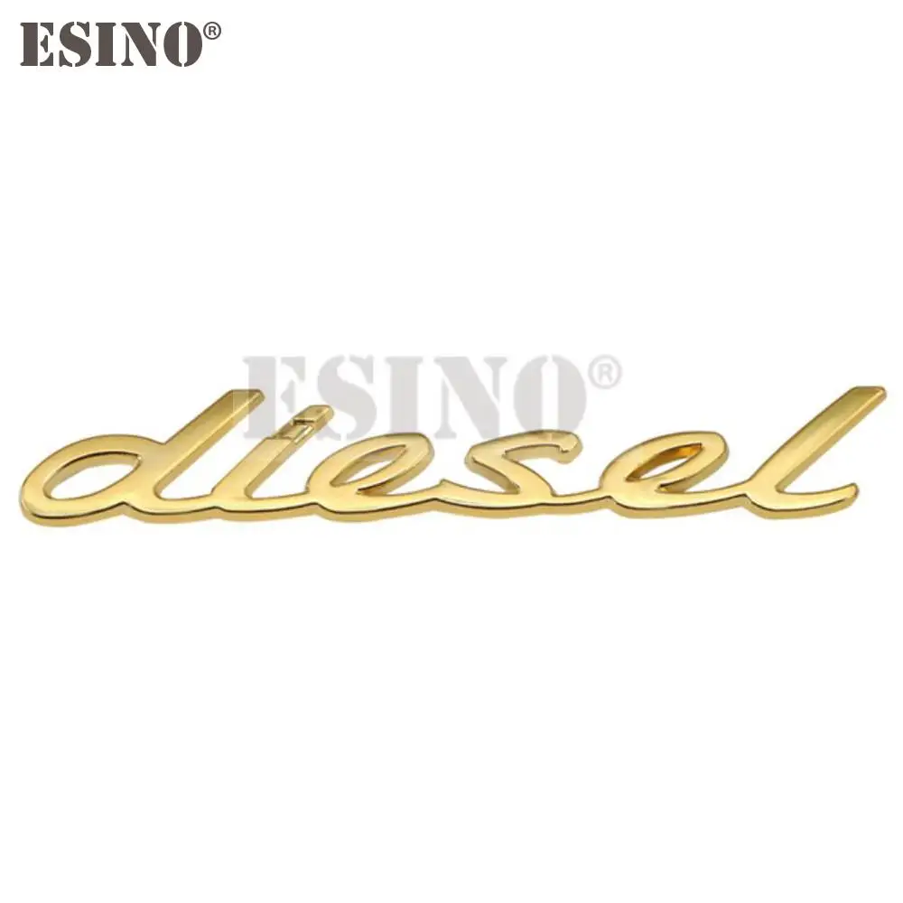 3D Chrome Metal Car Emblem Logo Badge with Adhesive