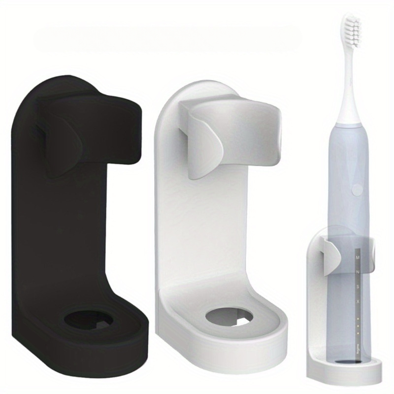 Hot Sale1PC Toothbrush Stand Rack Organizer Electric Toothbrush Wall-Mounted Holder Space Saving Bathroom Accessories