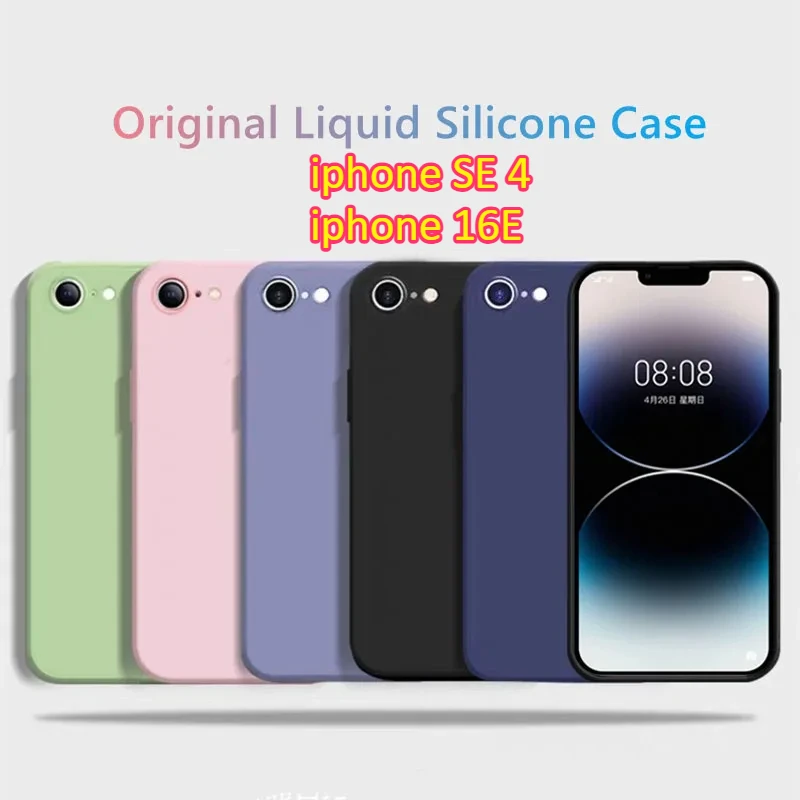 Liquid Silicone Matte Soft Case - Candy Color Camera Lens Protection Cover