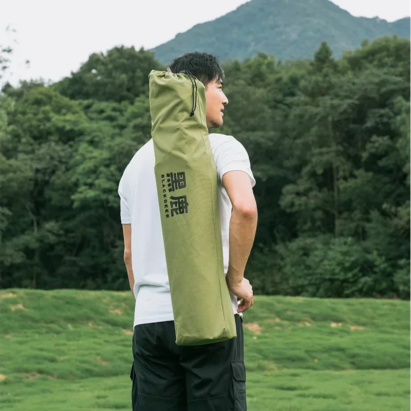 블랙 사슴 동반 알루미늄 합금 접이식 디렉터 휴대용 레저 의자, 피크닉 커밋 체어, 2.8kg 초경량