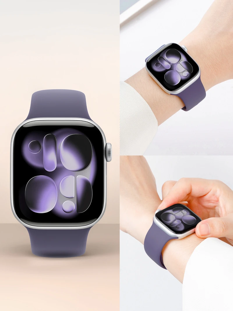 Premium Silicone Sport Band for Apple Watch - Durable & Comfortable Bracelet