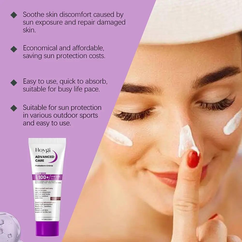 Facial Body Sunscreen Sun Cream Sunblock Oil Control Body Protector Solar Lotion Protective Anti Sun Protection Skin Care