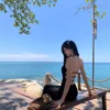 Beach Vacation Casual Dress Women Sexy Body Shape Show off Mini Dress Ice Silk Pure Color Gathered Neckline Sleeveless