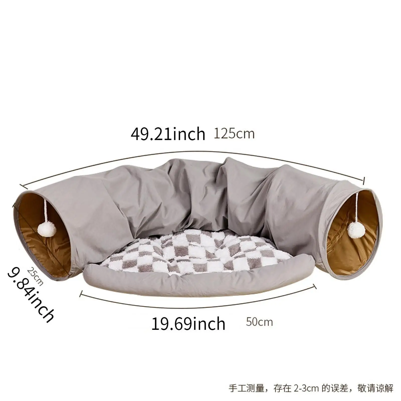 Winter Warm Cat Tunnel Bed Top Pet Tunnel Kitty Training Playground Cat Tunnel Nest Interactive for Outdoor Bunny Cats Winter Warm Cat Tunnel Bed Top Pet Tunnel Kitty Training Playground Cat Tunnel Nest Interactive for Outdoor Bunny Cats