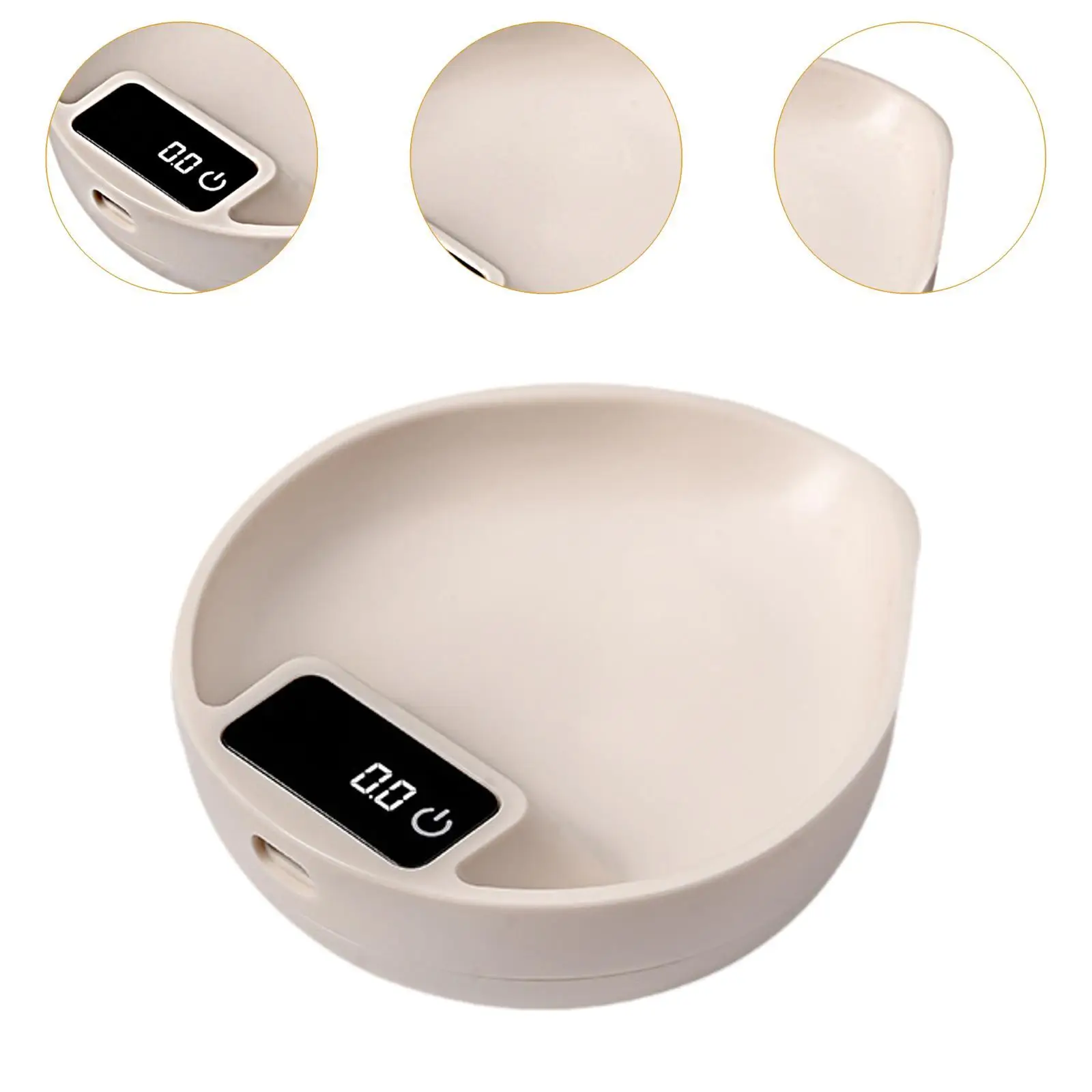 Coffee Scale LED Screen Precision Multifunction Portable Espresso Coffee Scale Waterproof for Coffee Barista Baking Home Kitchen