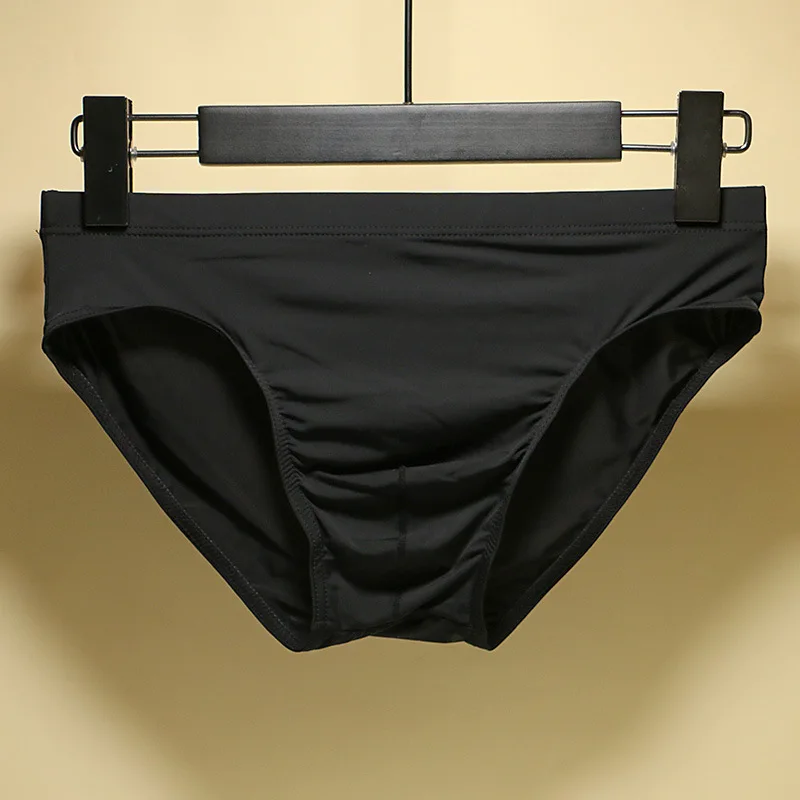 

Men's Fashion Sexy Low-rise Briefs Breathable Seamless Comfort Underwear Drying Underwear Briefs Shorts Waist U Convex Pouch New
