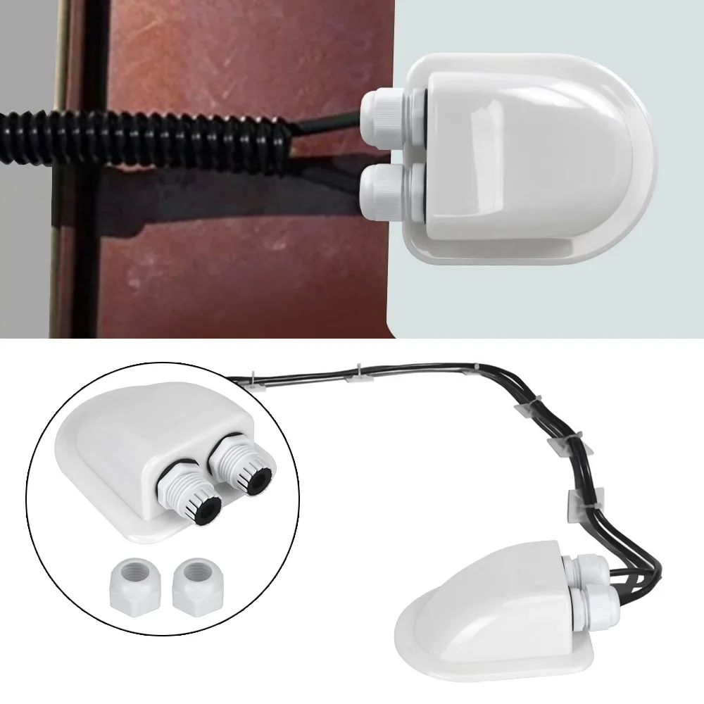 Solar Junction Box Wire Entry Gland Box Caravan Solar Car Junction Box