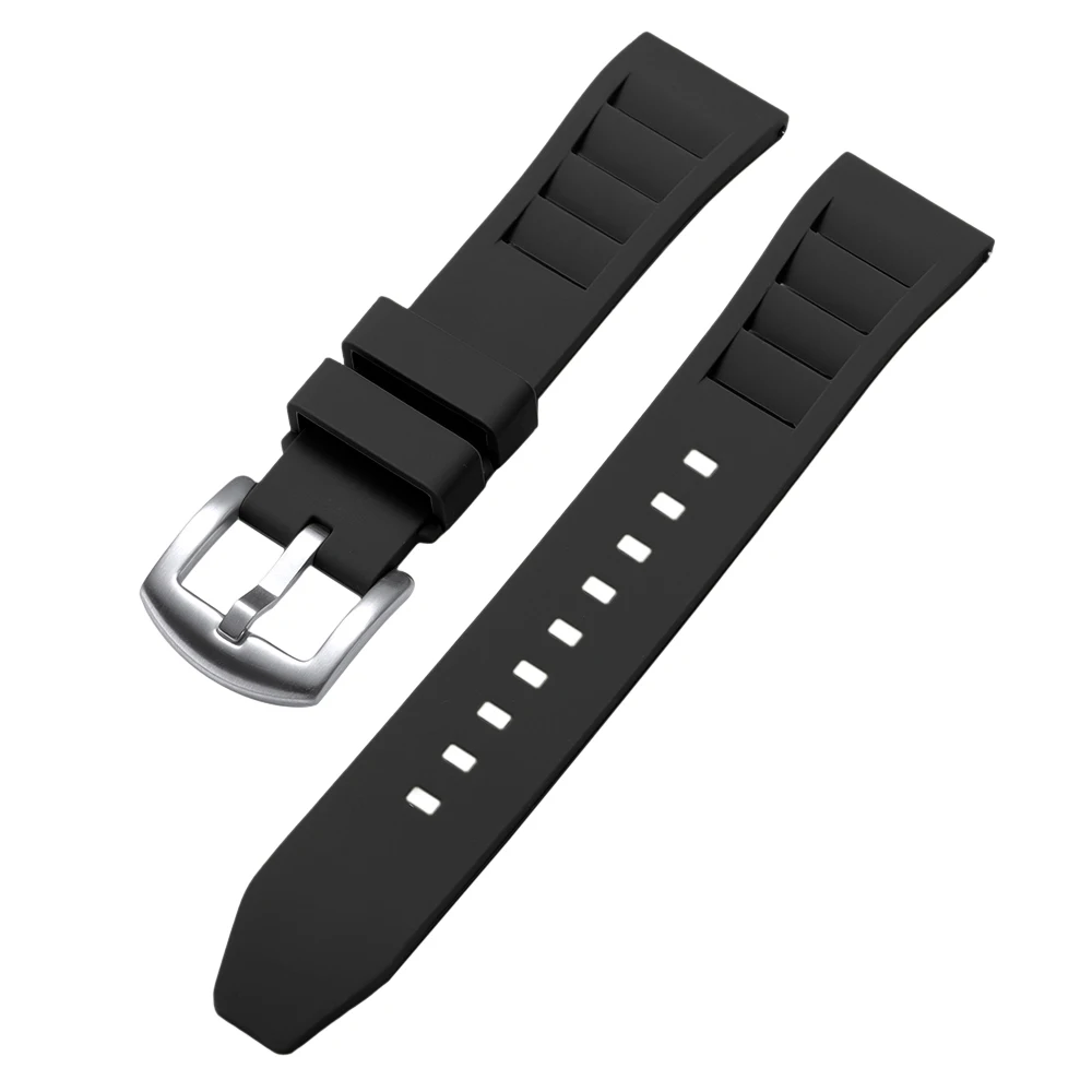 Premium Silicone Watch Strap - Soft Rubber Quick Release Band